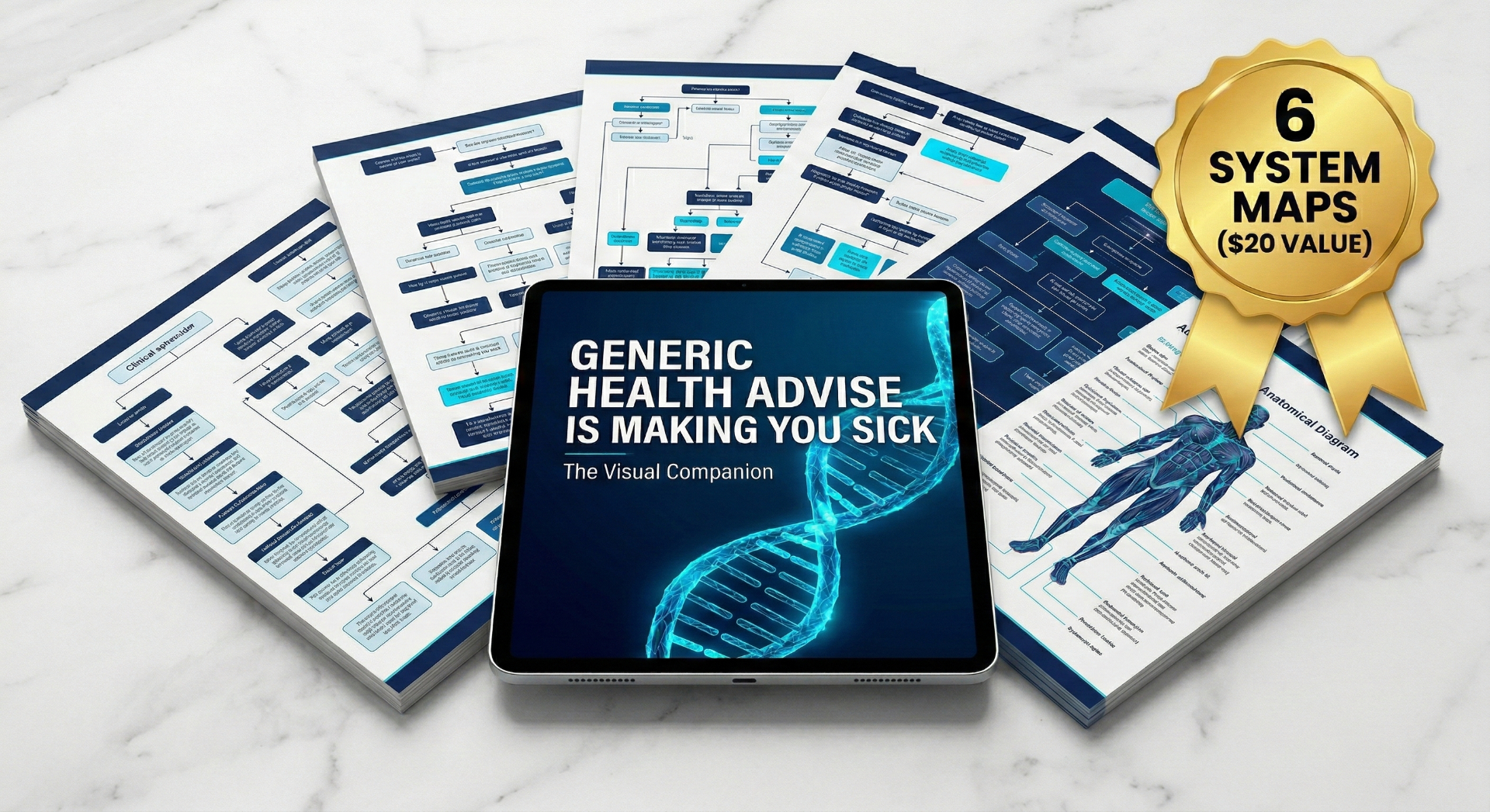 6 System Maps – The Visual Companion for Generic Health Advice is Making You Sick